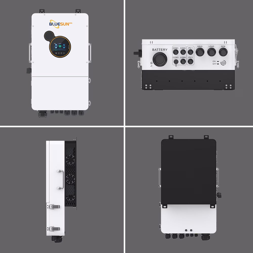 10KW 12KW US Standard Hybrid Solar Storage Inverter 110V 220V Split Phase - Bluesun Solar