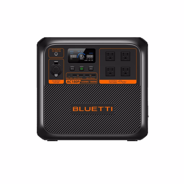 BLUETTI AC180P Portable Power Station 1250p