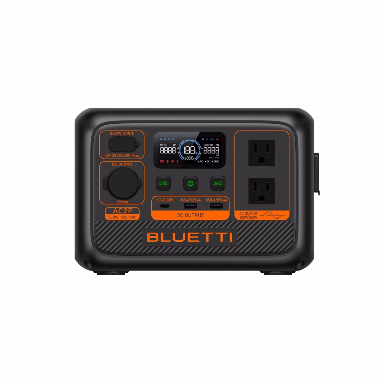 BLUETTI AC2P Portable Power Station 1250p